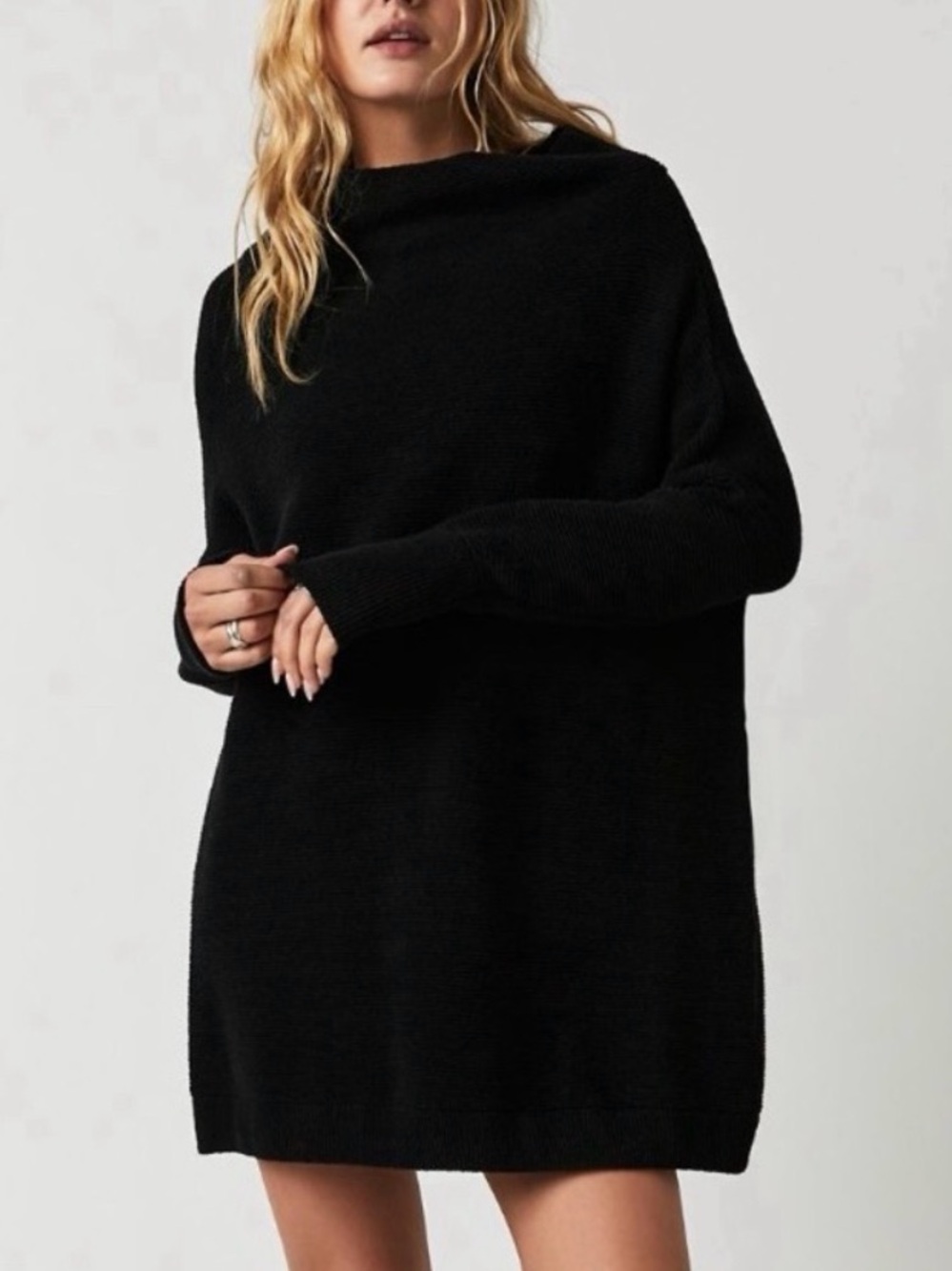 Free People Ottoman Oversized Slouchy Ribbed Tunic